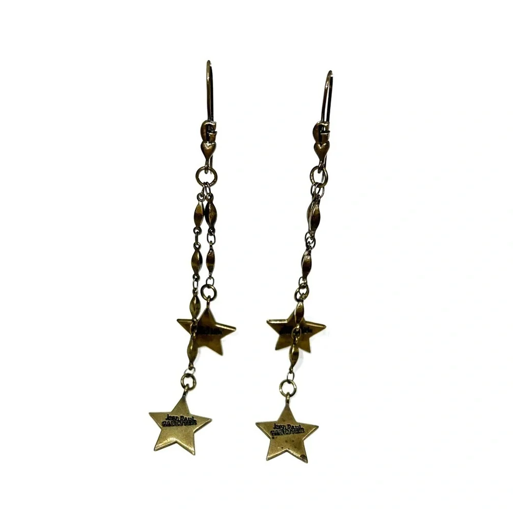 Vintage JEAN PAUL GAULTIER Star Drop Earrings